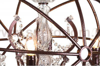 Люстра Foucault'S Orb Crystal D50 MAK interior WTL2124-W3 Антик