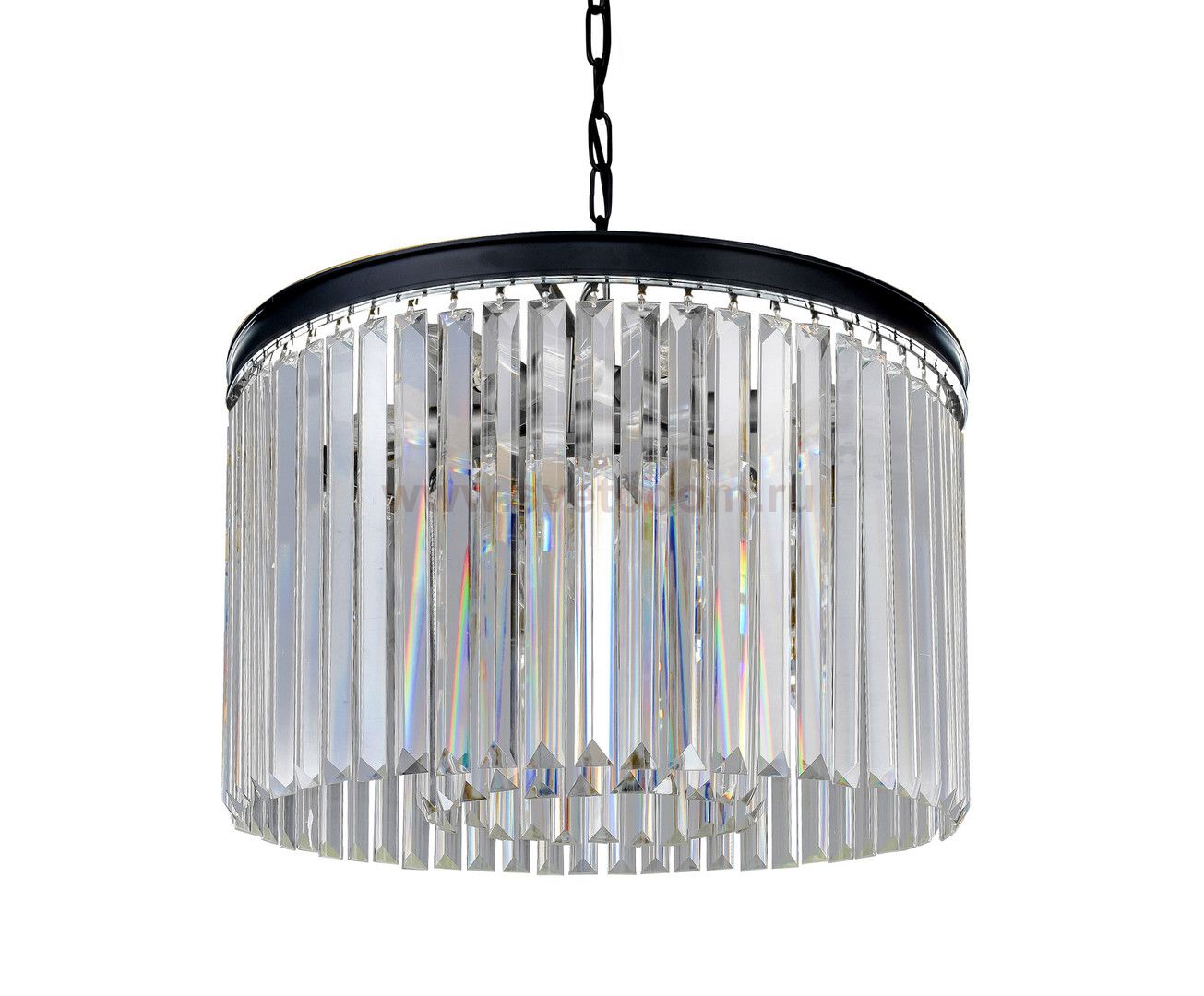 Люстра Prism Black 50 MAK interior WTL2133-500BK-CL Черный, стекло