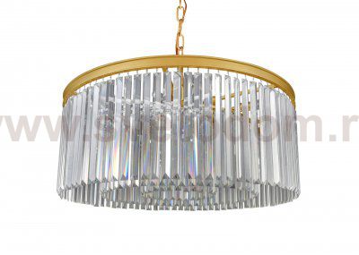Люстра Prism Bronze 80 MAK interior WTL2133-800BR-CL Латунь, стекло