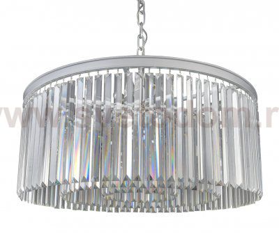 Люстра Prism Silver 80 MAK interior WTL2133-800SL-CL Серый, стекло