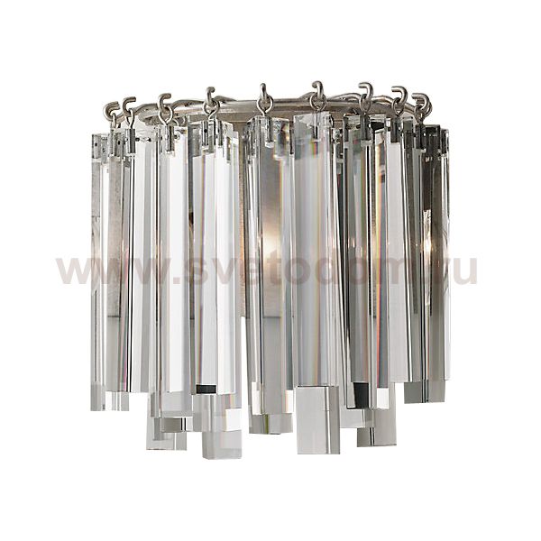 Бра Vivienne Wall MAK interior WTL2134-W240CH Серый, стекло