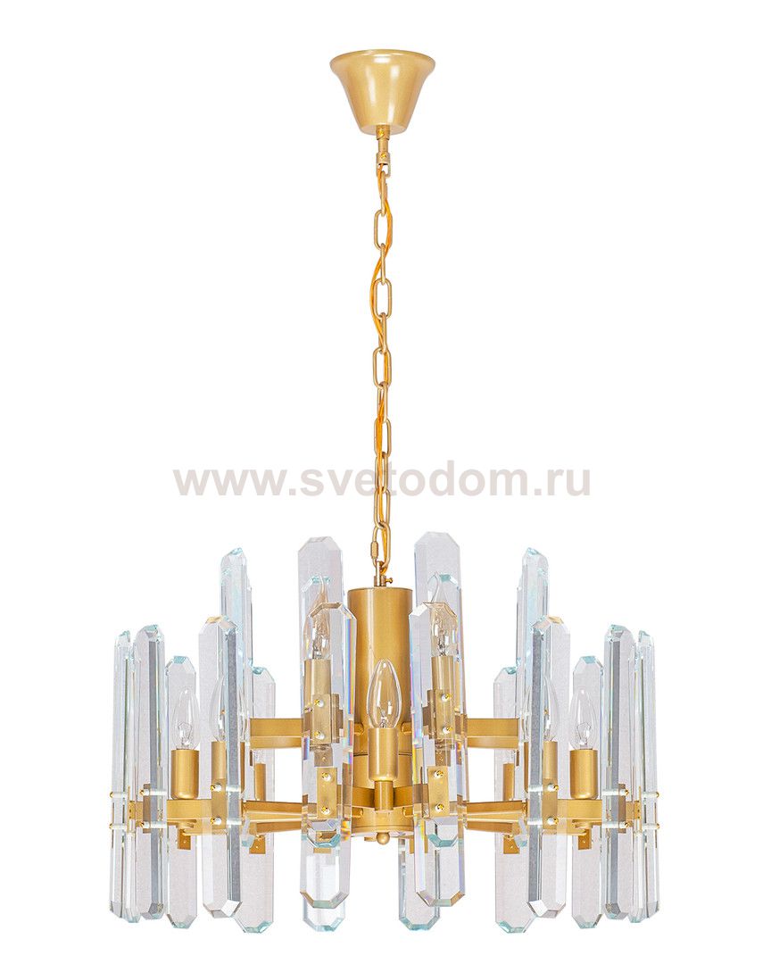 Люстра Bonington 60 MAK interior WTL2139-600BR-CL Латунь, стекло