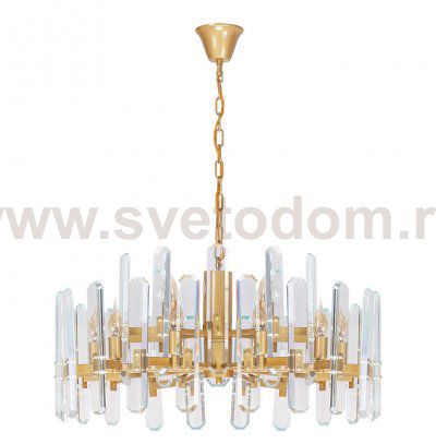 Люстра Bonington 80 MAK interior WTL2139-800BR-CL Латунь, стекло