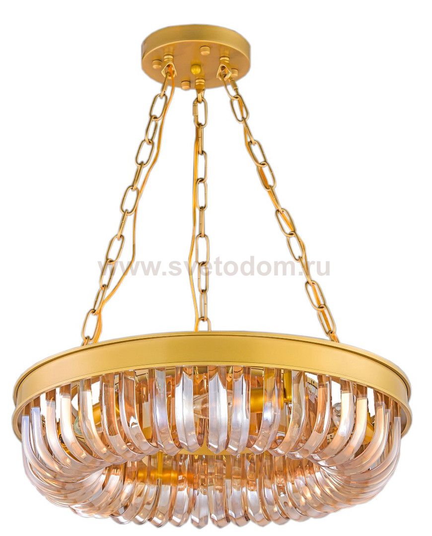 Люстра Terra Gold Amber D50 MAK interior WTL214-11-BR Бронза, стекло