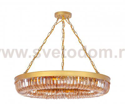 Люстра Terra Gold Amber D80 MAK interior WTL214-16-BR Бронза, стекло