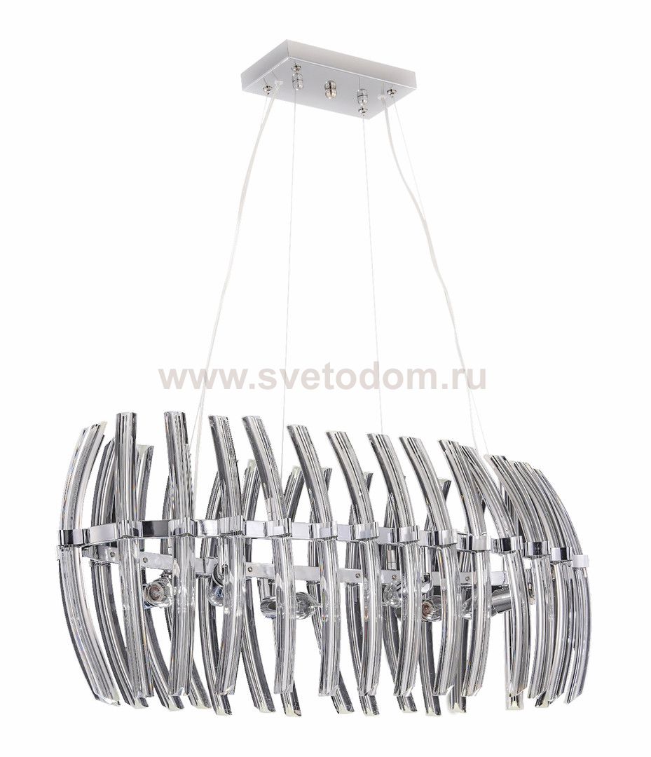 Люстра Feta MAK interior WTL2151-3CH Хром, стекло