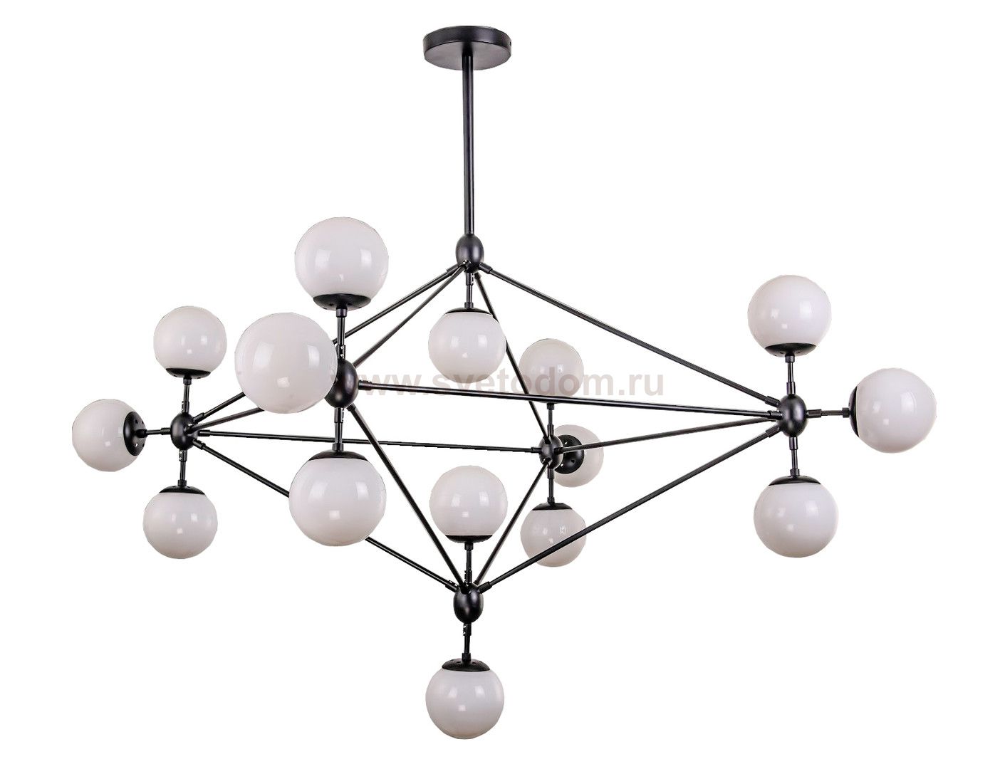 Люстра Modo 15 Black and White MAK interior WTL9131-15-BW Черный, белый