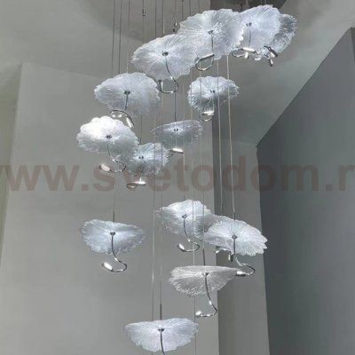 Люстра X-8827P/29 silver