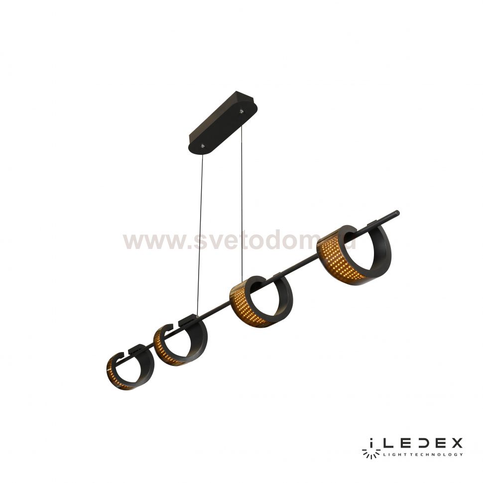 Подвесной светильник iLedex Fomo X154448 3000K Черный