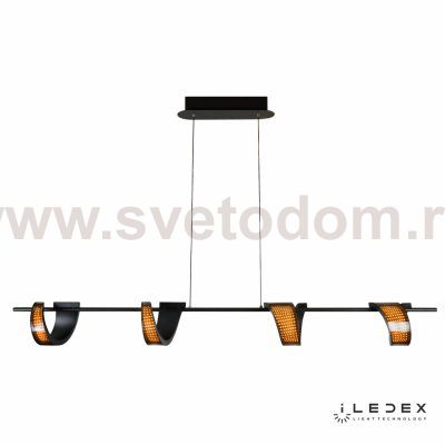 Подвесной светильник iLedex Fomo X154448 3000K Черный