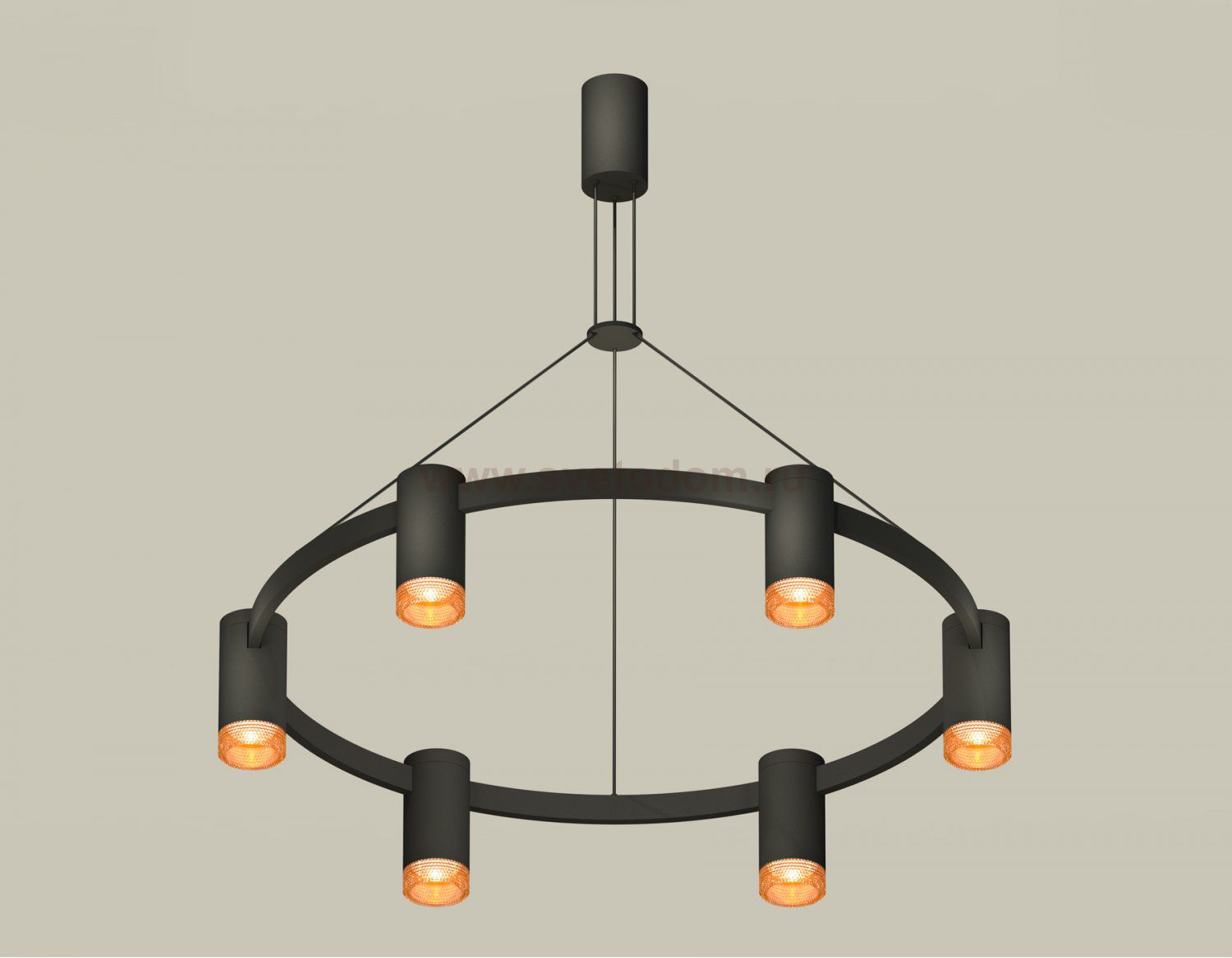 Комплект подвесного светильника с композитным хрусталем Ambrella XB9022202 XB