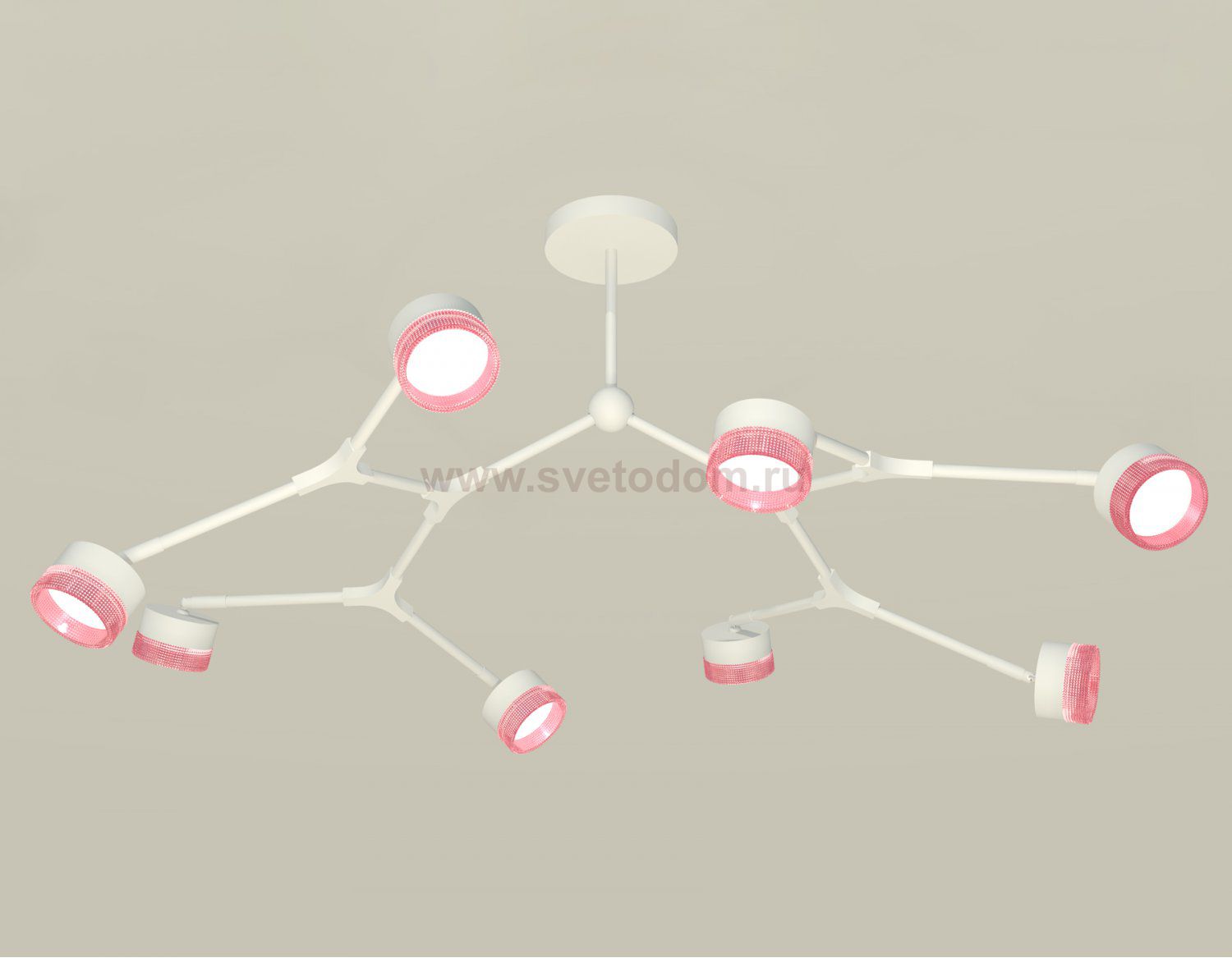 Комплект подвесного поворотного светильника с композитным хрусталем Ambrella XB9059200 XB