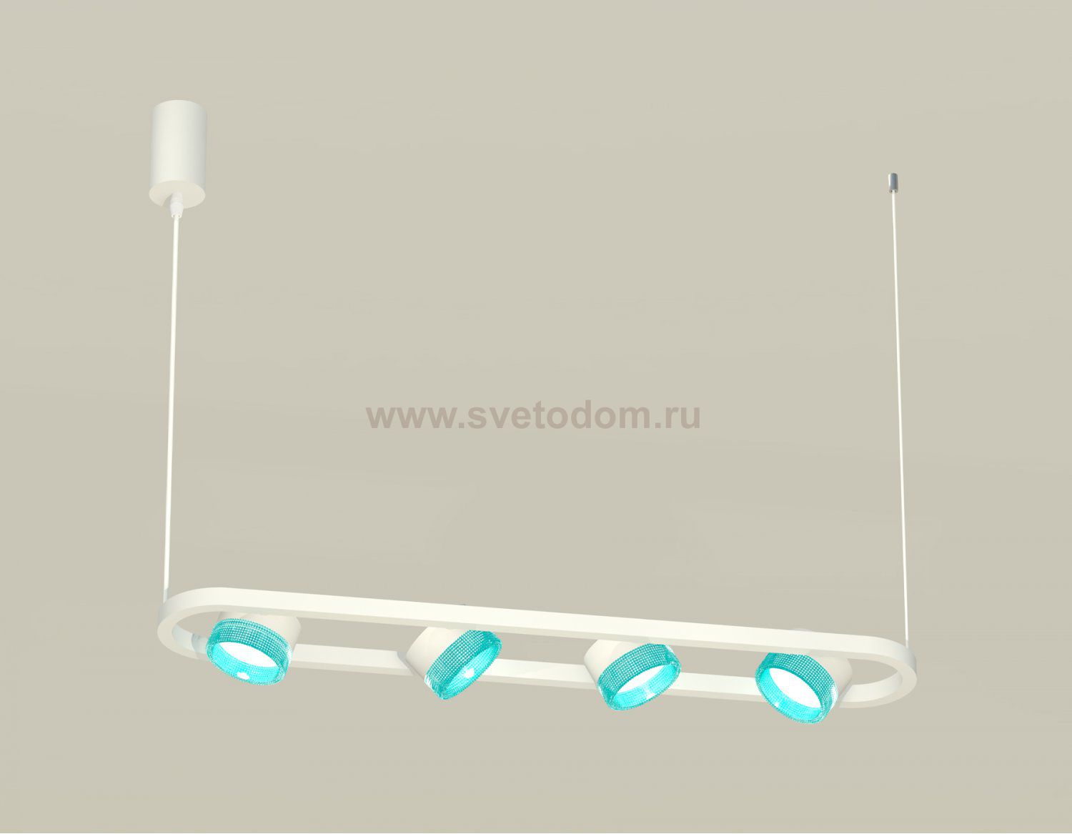 Комплект подвесного поворотного светильника с композитным хрусталем Ambrella XB9163201 XB