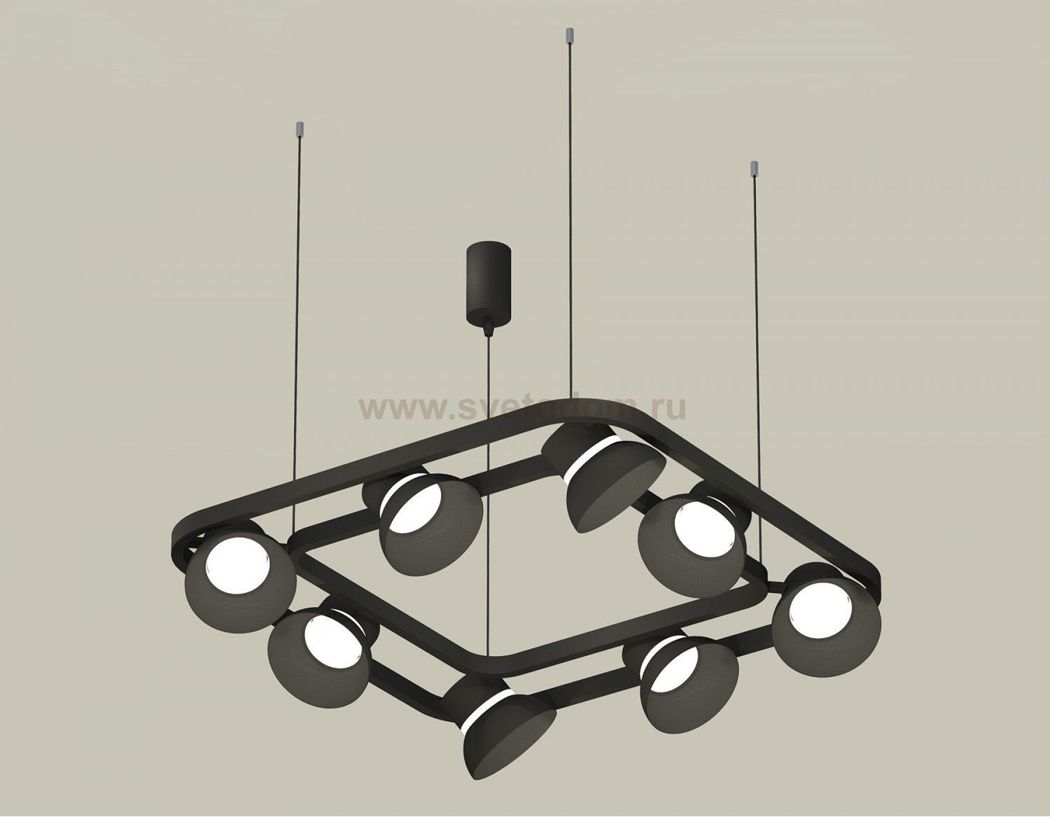 Комплект подвесного поворотного светильника Ambrella XB9182080 XB