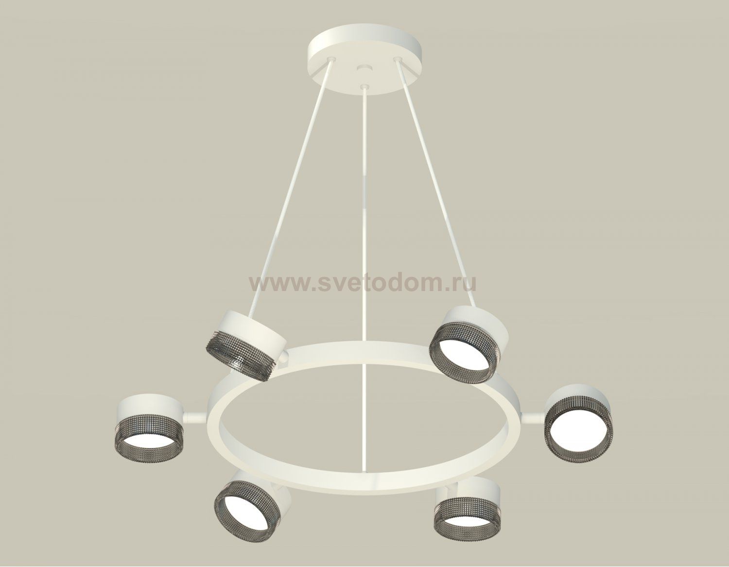 Комплект подвесного поворотного светильника с композитным хрусталем Ambrella XB9191250 XB