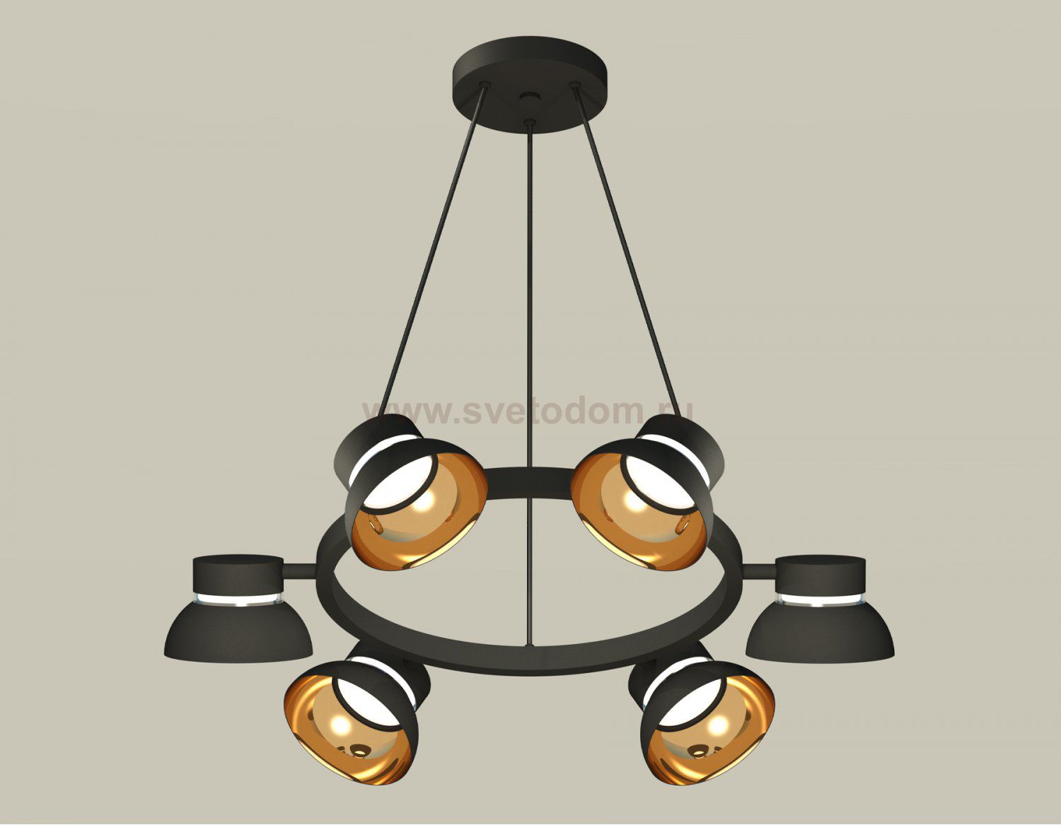 Комплект подвесного поворотного светильника Ambrella XB9193101 XB