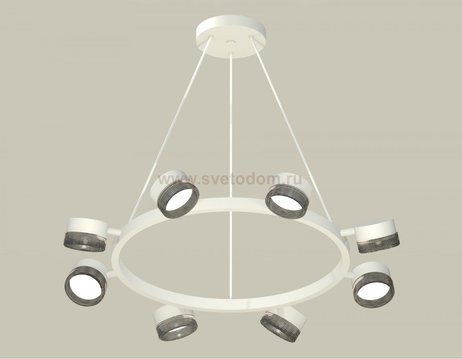 Комплект подвесного поворотного светильника с композитным хрусталем Ambrella XB9195250 XB