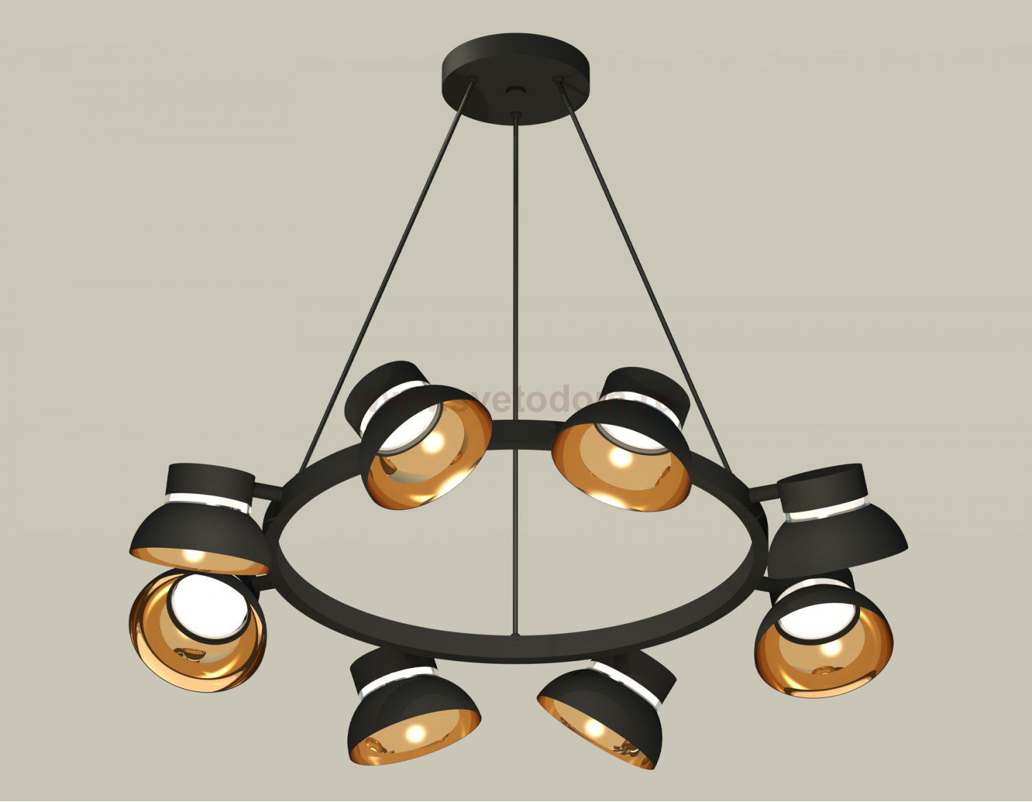 Комплект подвесного поворотного светильника Ambrella XB9198101 XB