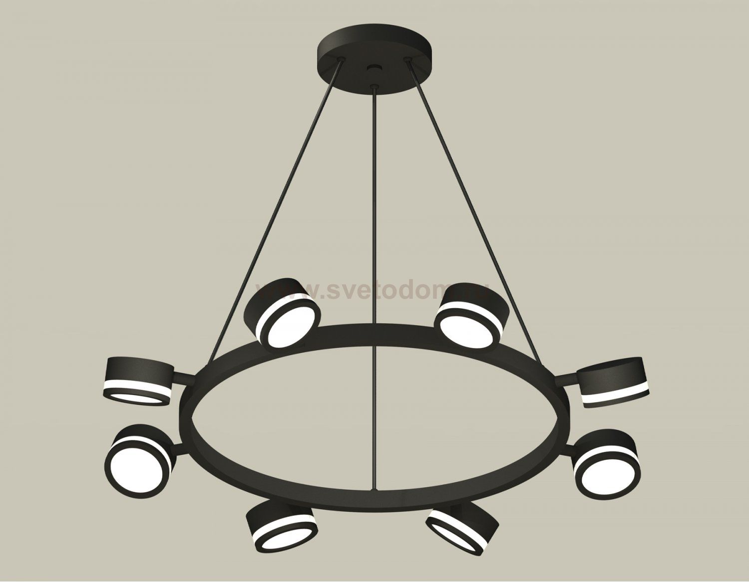 Комплект подвесного поворотного светильника с акрилом Ambrella XB9198200 XB