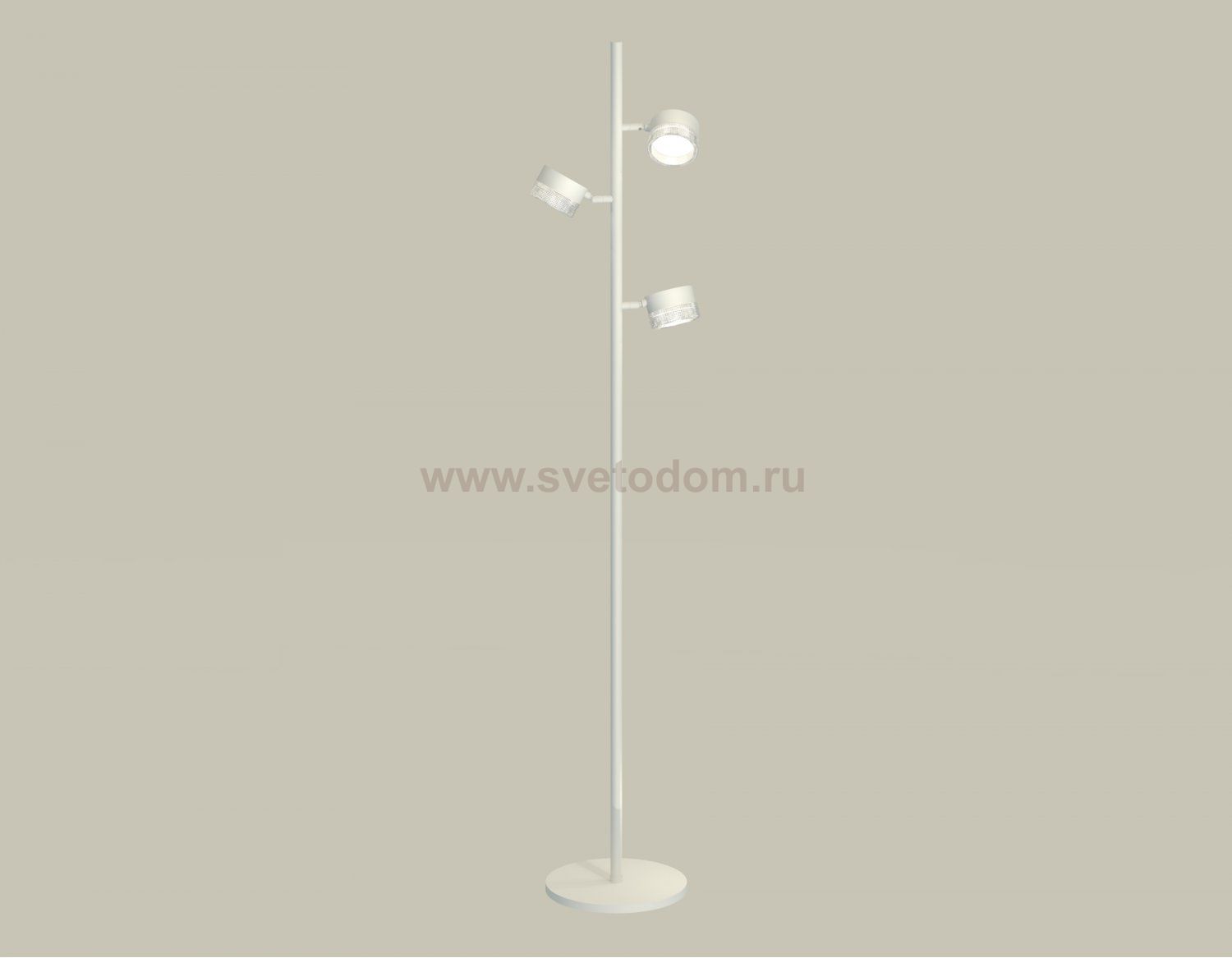 Комплект напольного поворотного светильника с композитным хрусталем Ambrella XB9812252 XB