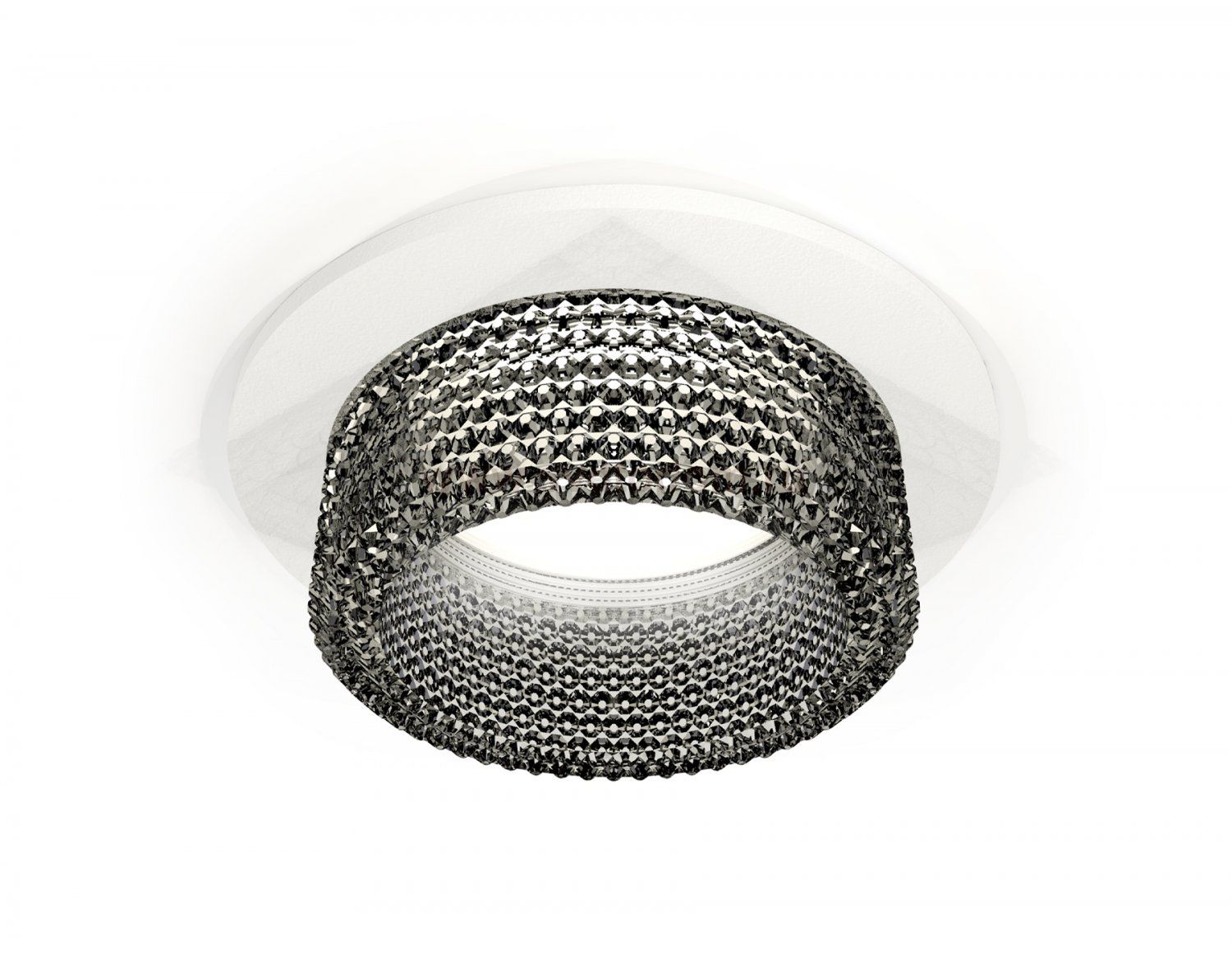 Комплект встраиваемого светильника с композитным хрусталем Ambrella XC6512041 XC