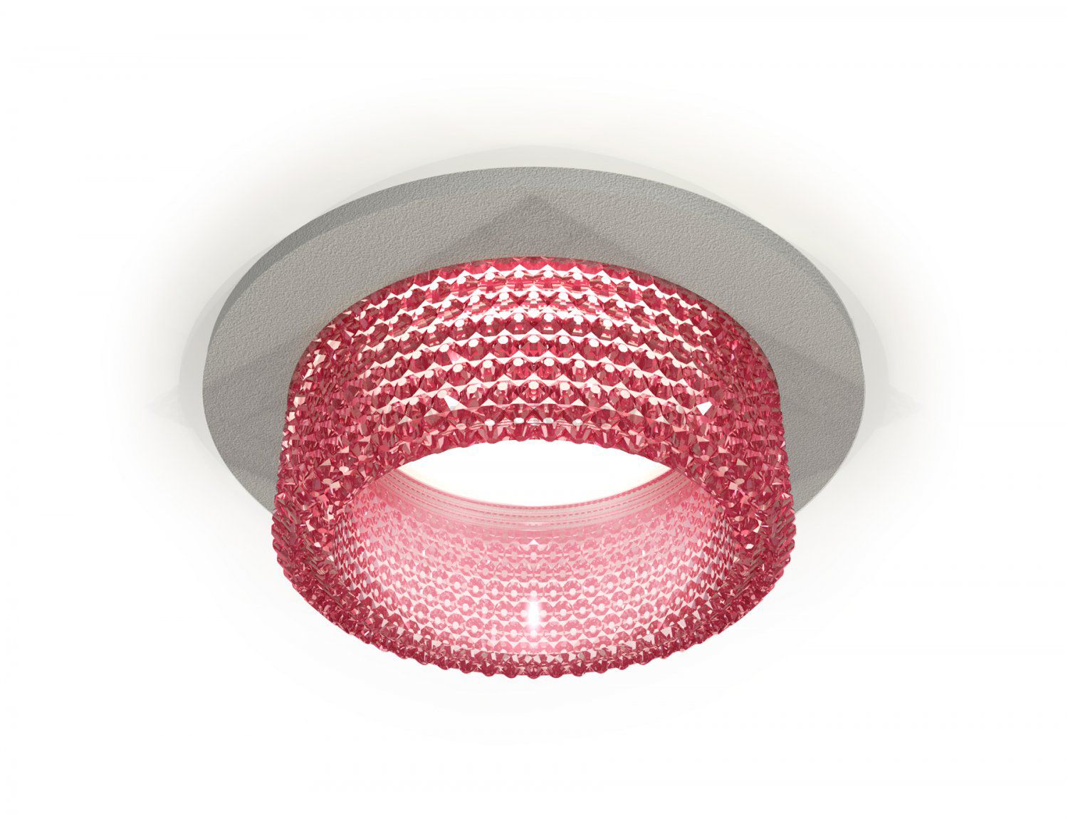 Комплект встраиваемого светильника с композитным хрусталем Ambrella XC6514042 XC