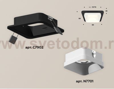 Точечный светильник Ambrella XC7902001