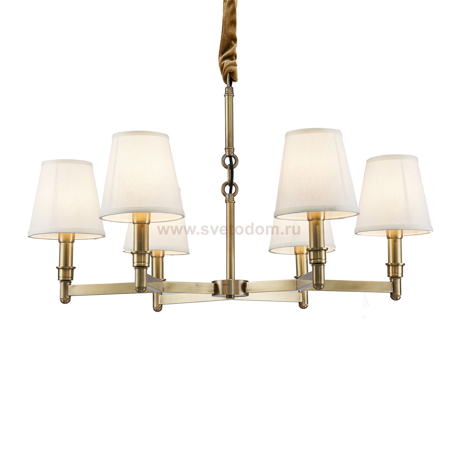 Люстра Delight XD016-6 brass