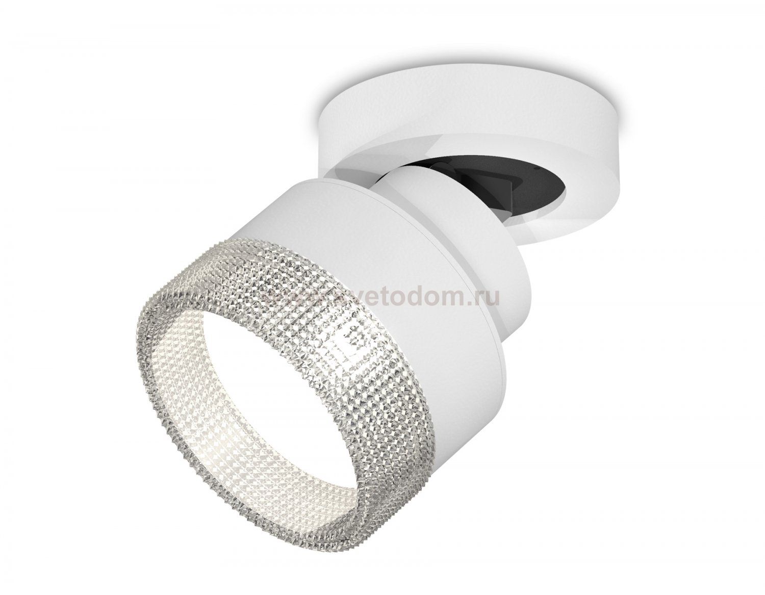 Комплект накладного поворотного светильника с композитным хрусталем Ambrella XM8101040 XM