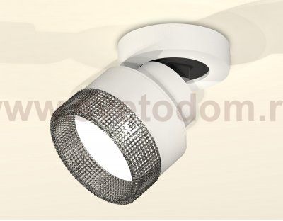 Комплект накладного поворотного светильника с композитным хрусталем Ambrella XM8101041 XM