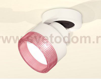 Комплект накладного поворотного светильника с композитным хрусталем Ambrella XM8101042 XM