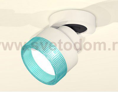 Комплект накладного поворотного светильника с композитным хрусталем Ambrella XM8101043 XM