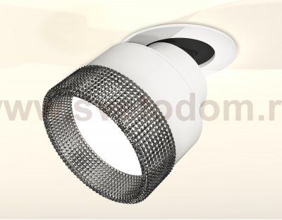 Комплект встраиваемого поворотного светильника с композитным хрусталем Ambrella XM8101541 XM
