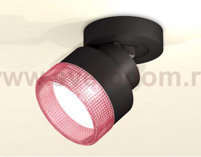 Комплект накладного поворотного светильника с композитным хрусталем Ambrella XM8102042 XM