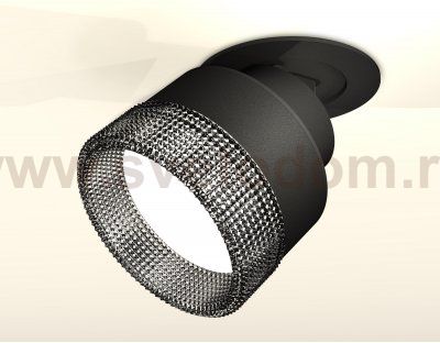 Комплект встраиваемого поворотного светильника с композитным хрусталем Ambrella XM8102541 XM