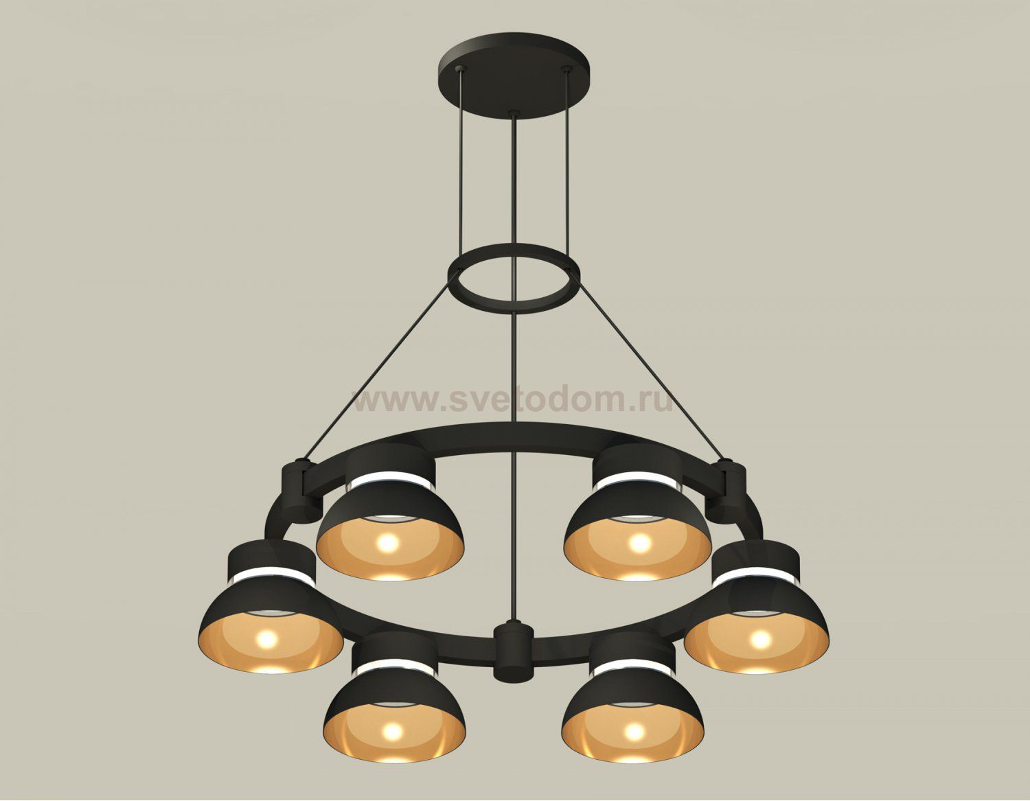 Комплект подвесного светильника Techno Ring Ambrella XR92051002 XR