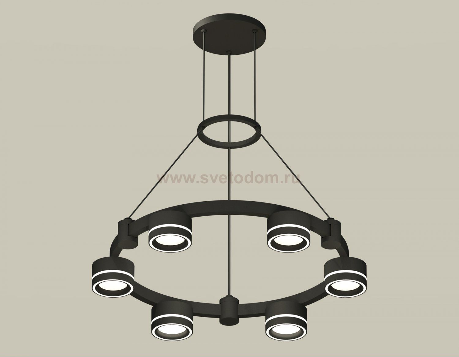 Комплект подвесного светильника с акрилом Techno Ring Ambrella XR92051201 XR