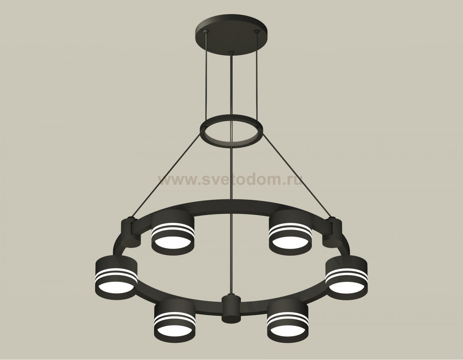 Комплект подвесного светильника с акрилом Techno Ring Ambrella XR92051203 XR