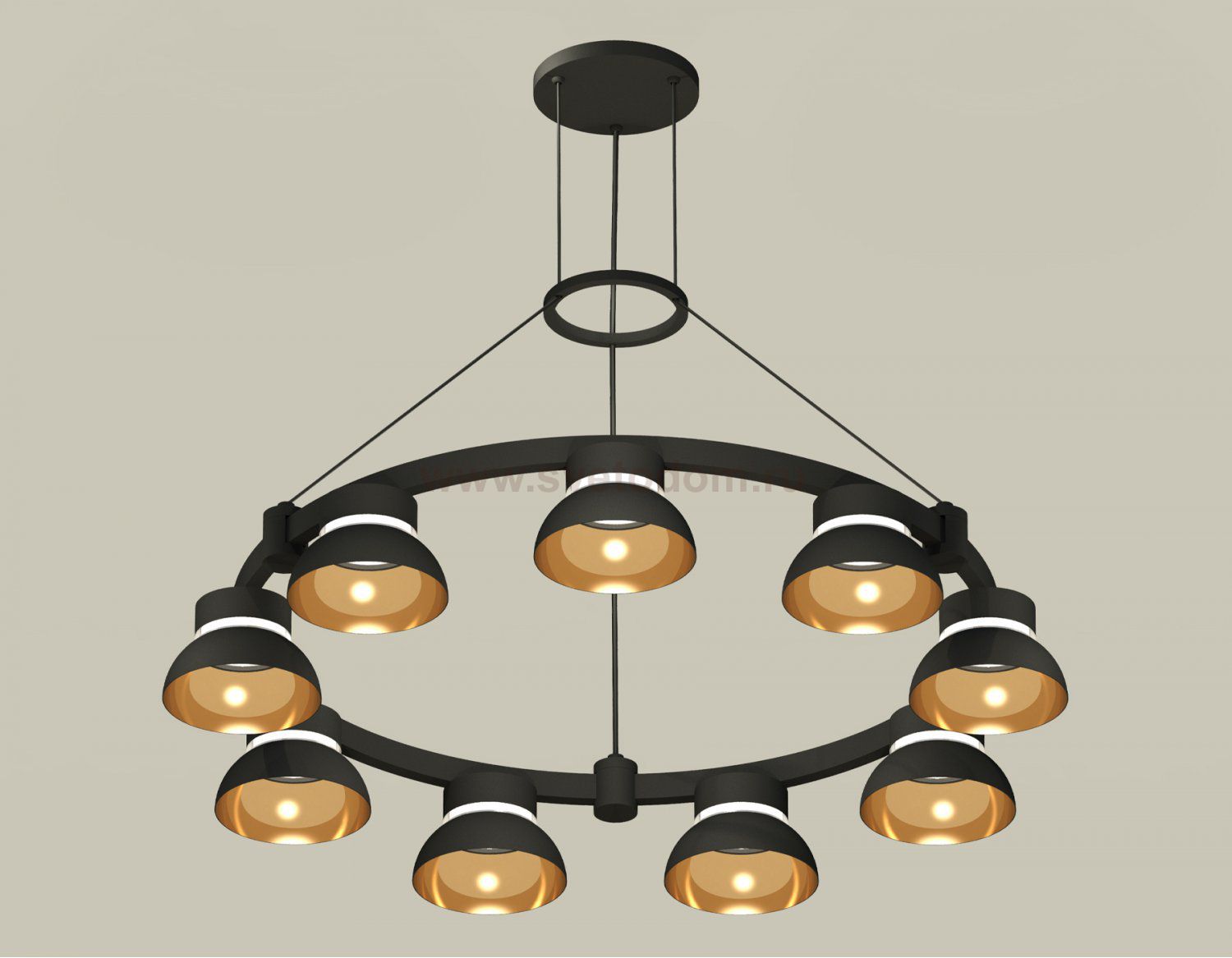 Комплект подвесного светильника Techno Ring Ambrella XR92051702 XR