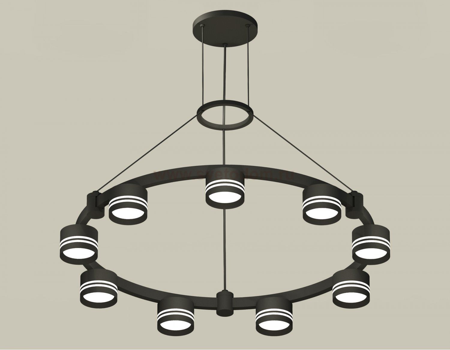 Комплект подвесного светильника с акрилом Techno Ring Ambrella XR92051903 XR