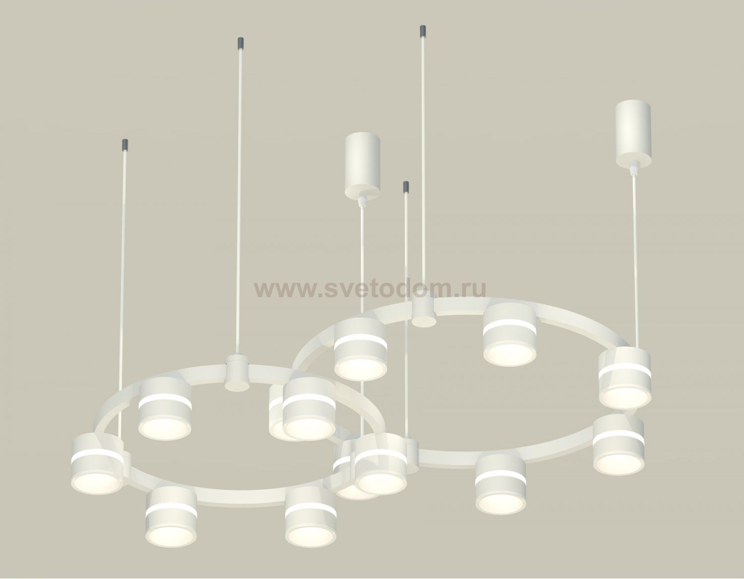 Комплект подвесного светильника Techno Ring с акрилом Ambrella XR92081001 XR