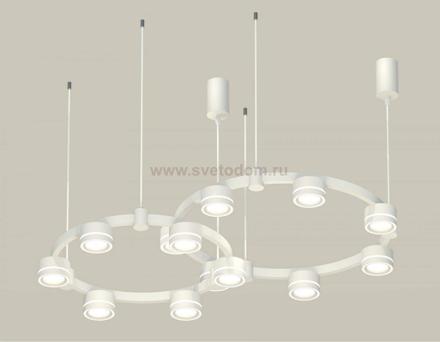 Комплект подвесного светильника Techno Ring с акрилом Ambrella XR92081003 XR