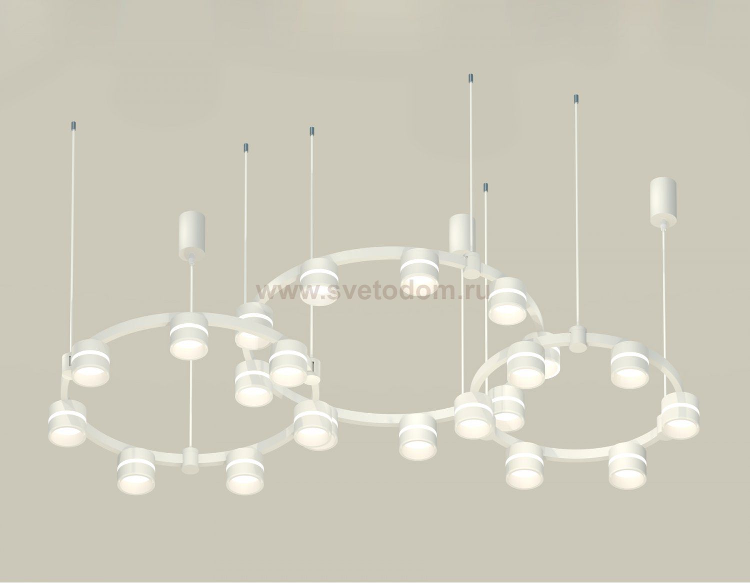 Комплект подвесного светильника Techno Ring с акрилом Ambrella XR92082200 XR