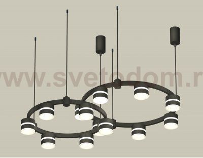 Комплект подвесного светильника Techno Ring с акрилом Ambrella XR92091001 XR