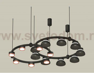 Комплект подвесного светильника Techno Ring с акрилом Ambrella XR92091100 XR