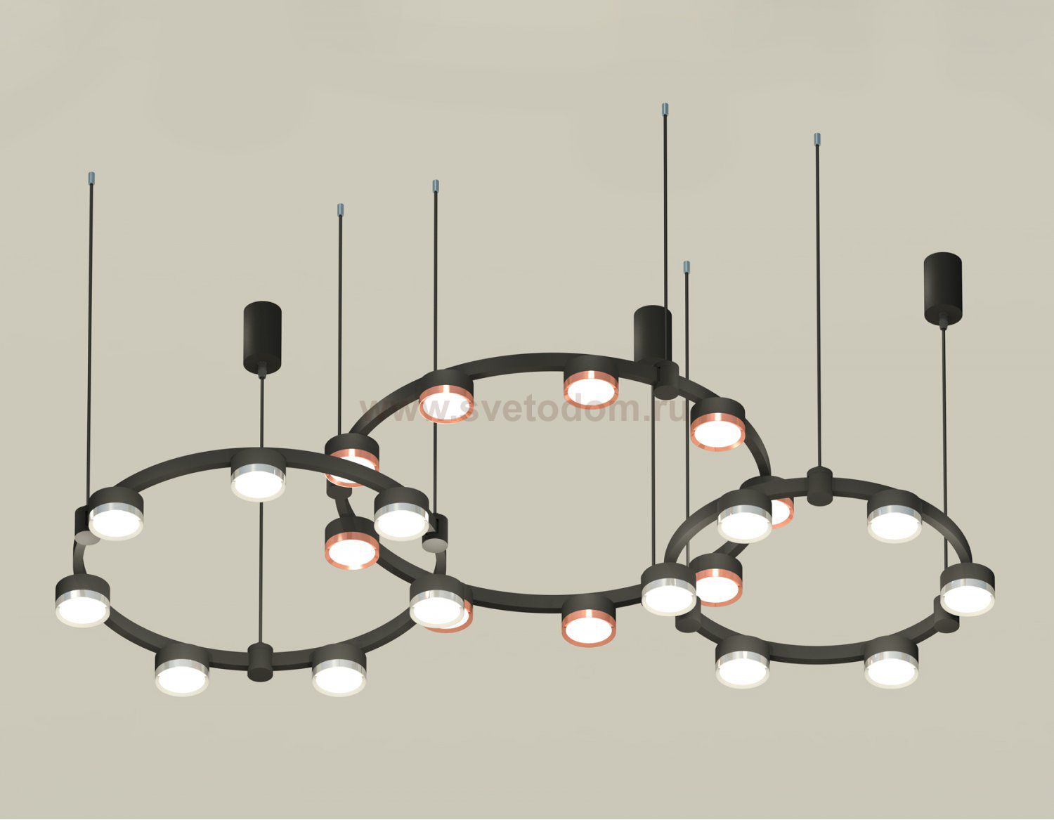 Комплект подвесного светильника Techno Ring Ambrella XR92092100 XR