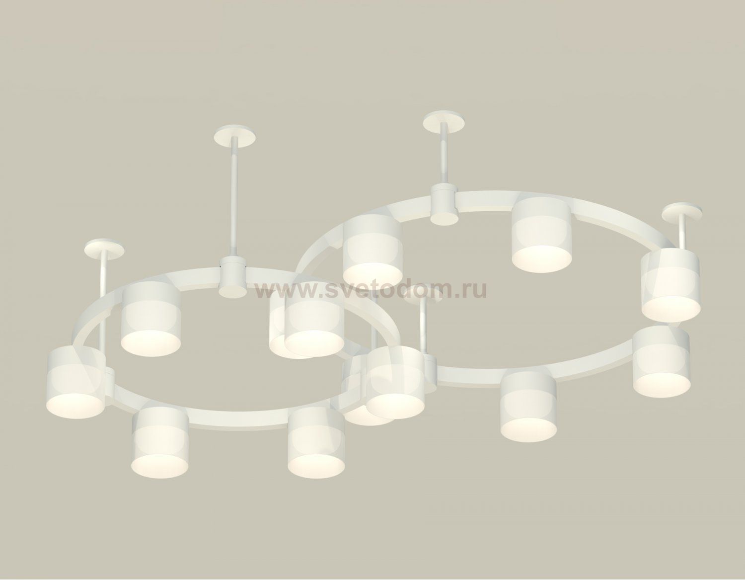 Комплект подвесного светильника Techno Ring с акрилом Ambrella XR92211002 XR