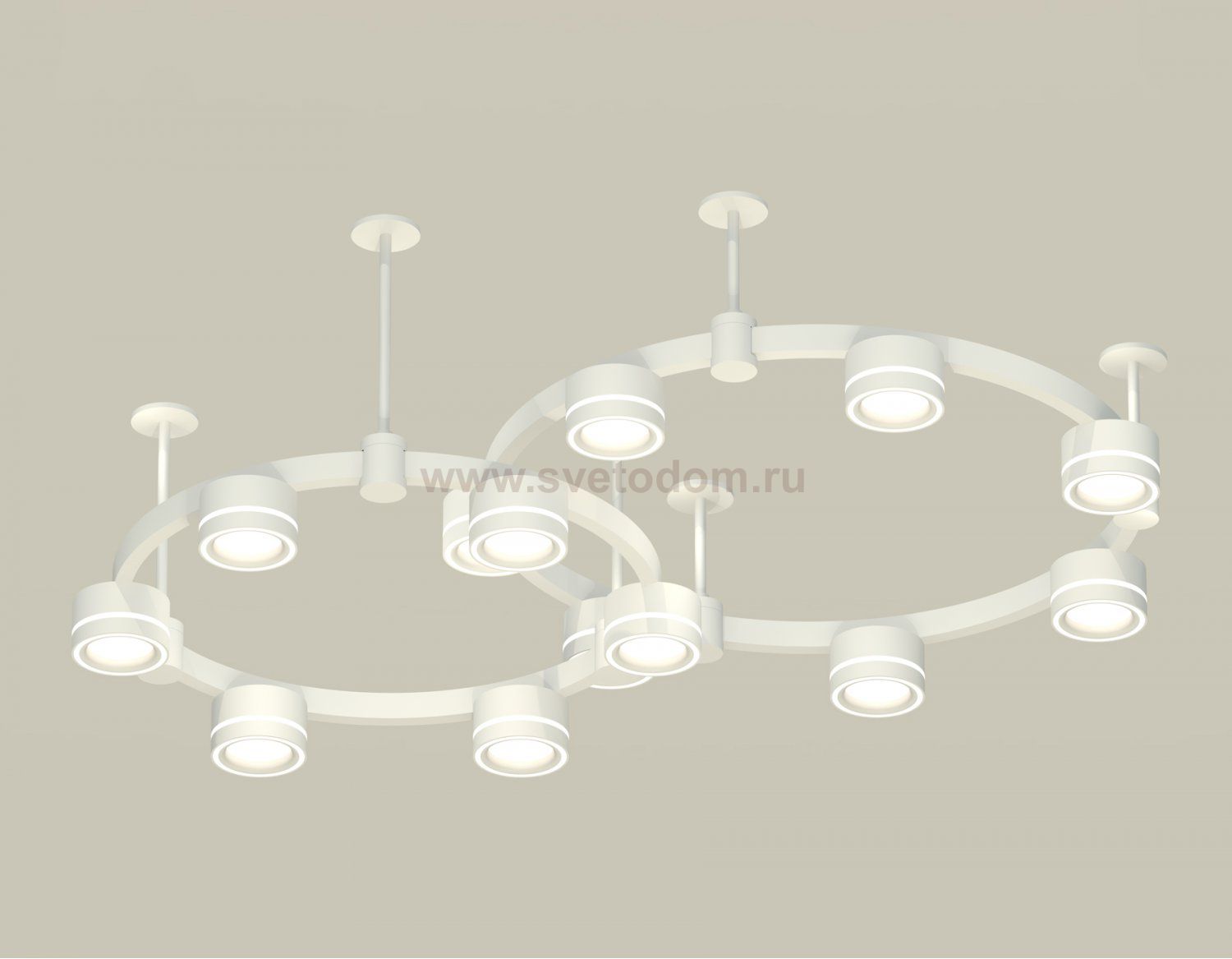 Комплект подвесного светильника Techno Ring с акрилом Ambrella XR92211004 XR