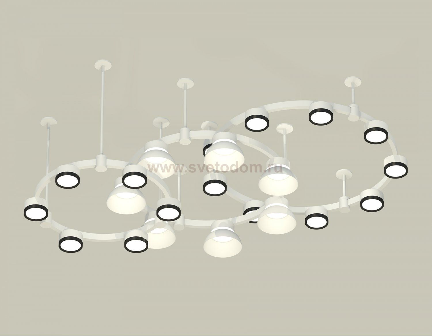 Комплект подвесного светильника Techno Ring с акрилом Ambrella XR92212010 XR