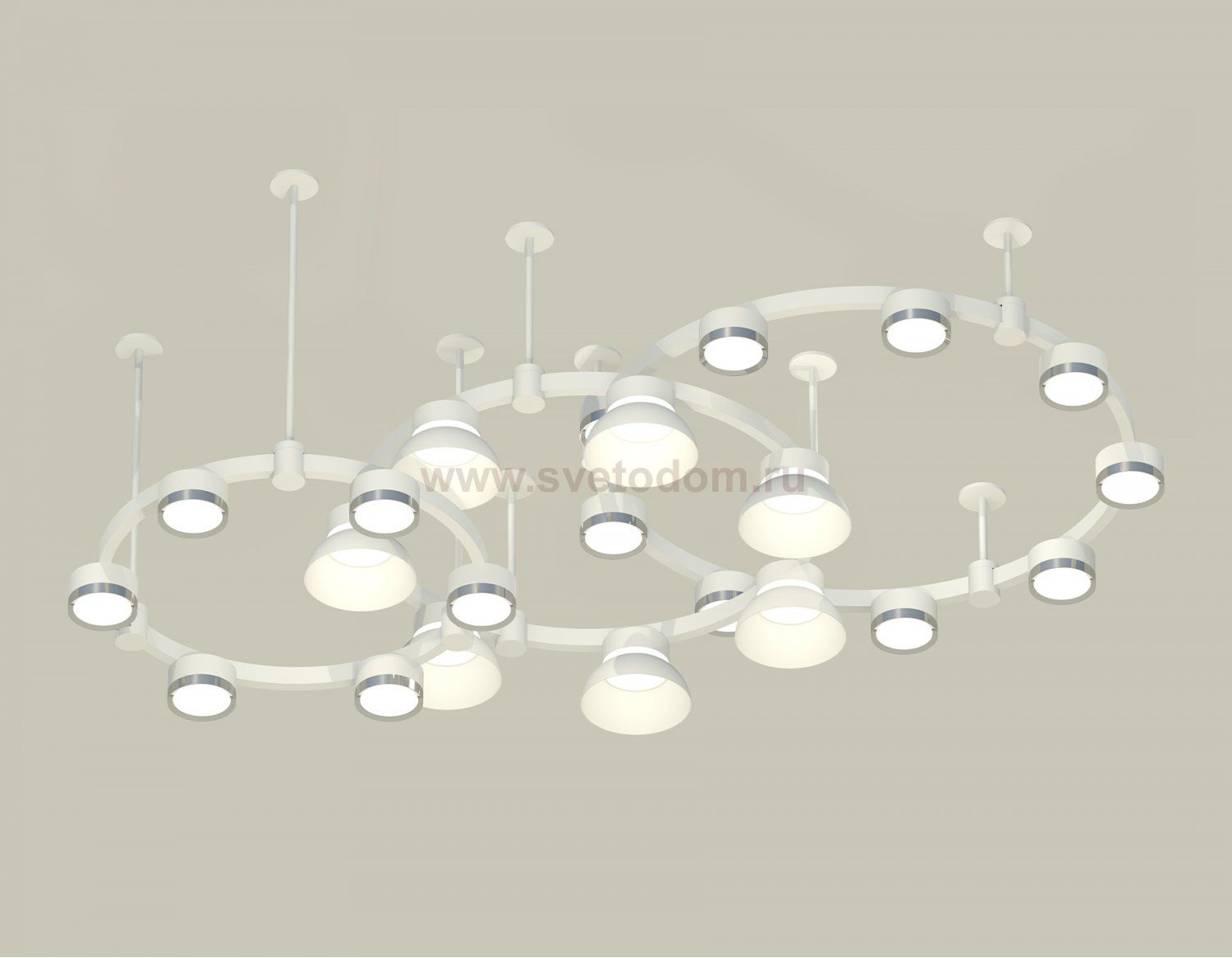 Комплект подвесного светильника Techno Ring с акрилом Ambrella XR92212100 XR